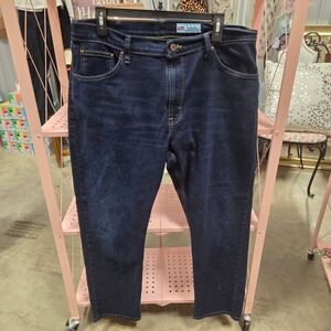 Wrangler Premium Quality Athletic Fit Dark Wash Jeans Mens Size 36x30